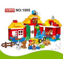 Load image into Gallery viewer, 123Pcs Large Blocks Happy Zoo With Animals Building Blocks