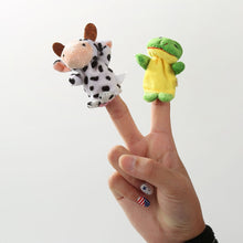 Load image into Gallery viewer, Combo 4 Units - Baby Plush Toy Finger Puppets Tell Story
