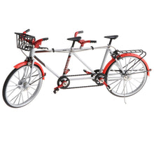 Load image into Gallery viewer, 1.10 Miniature Diecast Tandem Bike Bicycle