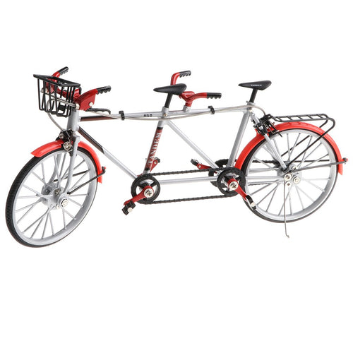 1.10 Miniature Diecast Tandem Bike Bicycle