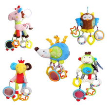 Load image into Gallery viewer, Baby Infant Animal Soft Rattles Bed Crib Stroller Music Hanging Bell - Combo 5 Units