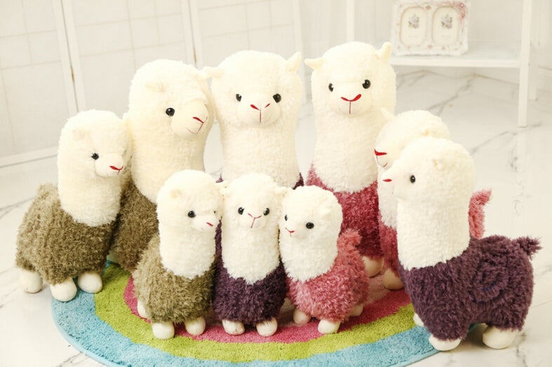 One Piece Alpaca Plush Toy Japanese Soft - Pink