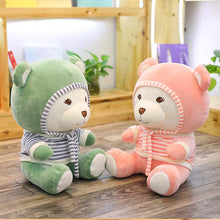 Load image into Gallery viewer, 30-40Cm Soft Teddy Bear Plush Toy Stuffed Animal Bear With Hat &amp; Scarf