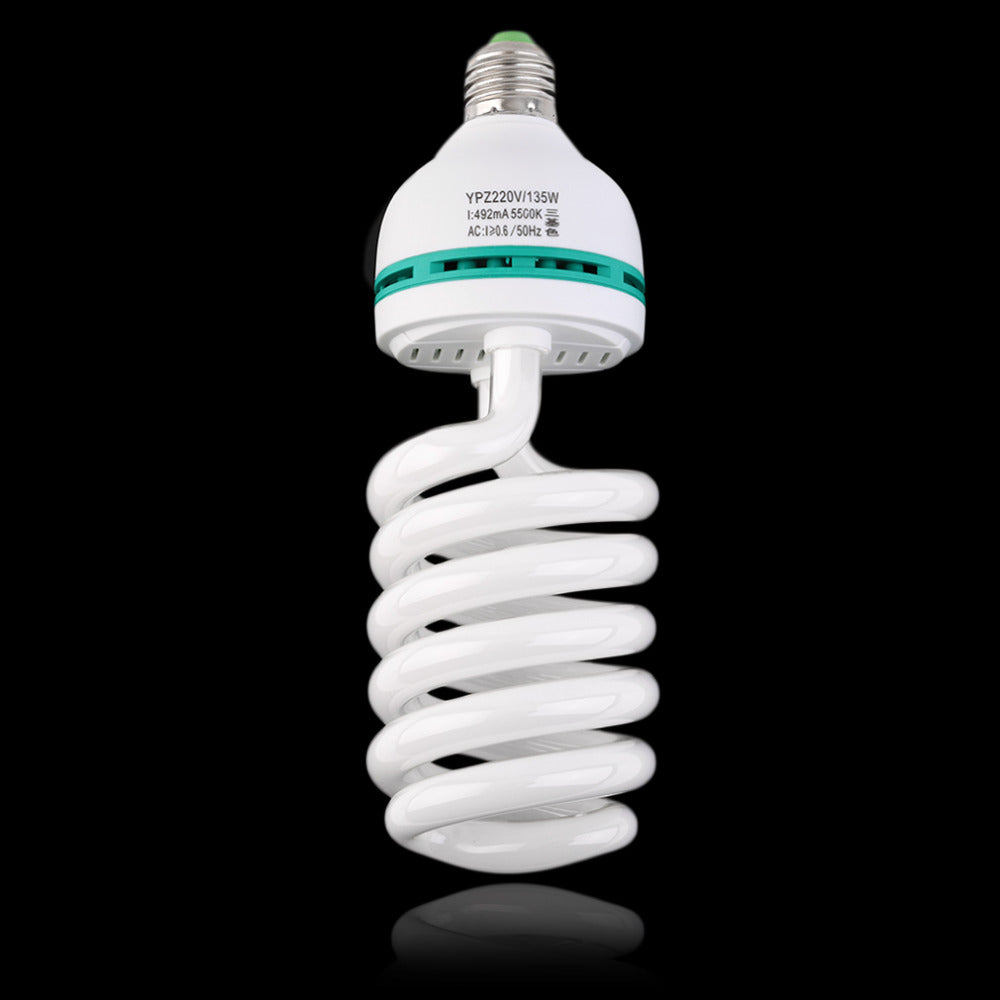 Photographic Lampada Led Bulb E27 220V 5500K 135W Photo Studio Video Leds Light Photography Daylight Lamp for digital camera